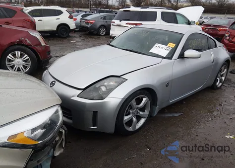 2006 Nissan 350Z Touring z USA, uszkodzony, nr VIN JN1AZ34D86M307672